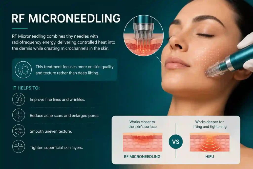 What Does RF Microneedling Do That HIFU Alone Cannot Twyford